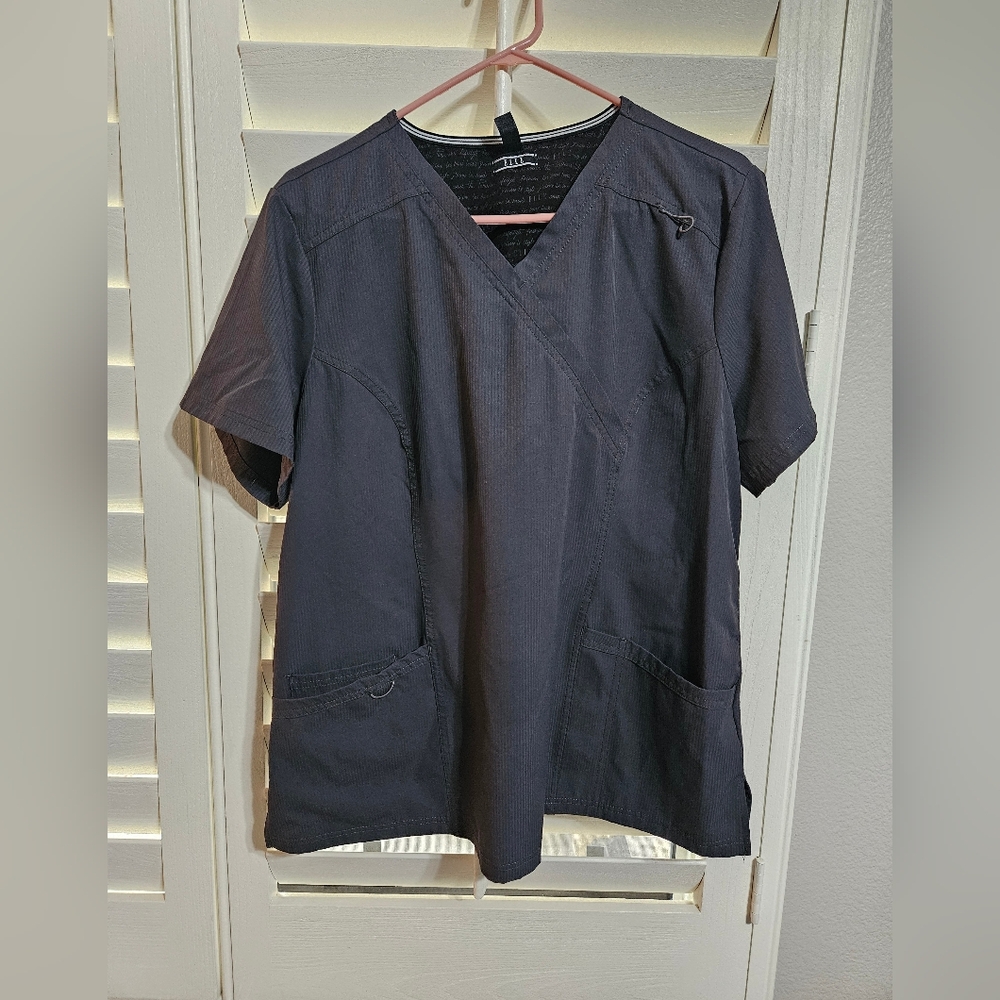 Elle Dark Gray Women's Top